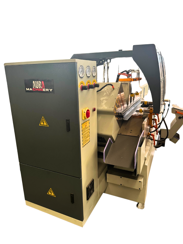 Aluminium CNC double head mitre saw