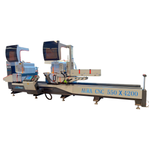 Aluminum/PVC Double-End Miter Saw